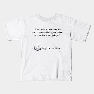 Sagittarius Moon Kids T-Shirt